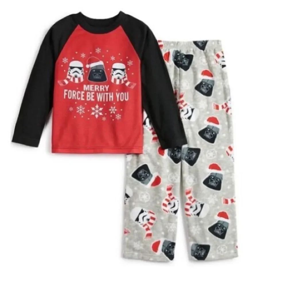 *NEW* Star Wars boys size 4 two piece pj set